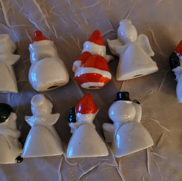 Vintage Japan Commodore Original Christmas Card Place Settings Complete No. 1100 - Picture 5 of 11